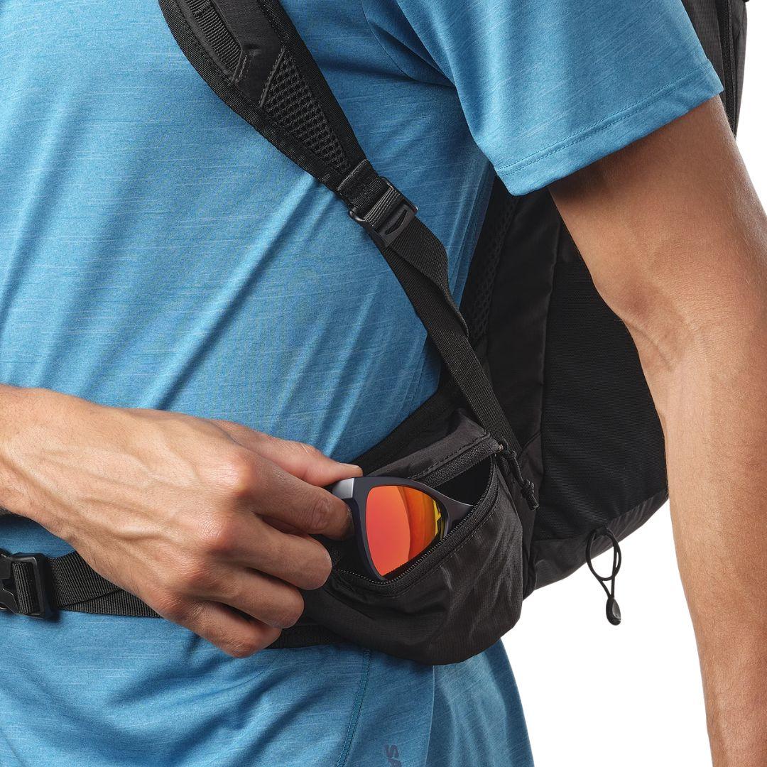 Salomon Trailblazer 20 Hiking Backpack - Black Alloy